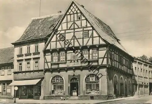 Frankenhausen - Schwanen-Drogerie - Foto-AK Grossformat 1961 - Verlag Kurt Görtz Frankenhausen