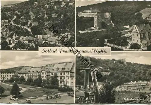Frankenhausen - Foto-AK Grossformat 1960 - Verlag Kurt Görtz Frankenhausen