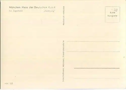 HDK522 - Jul. Engelhard - Huldigung - Verlag Heinrich Hoffmann München