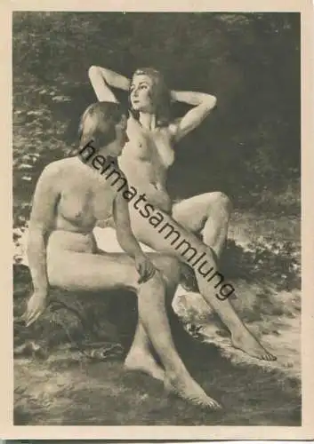 HDK507 - Joh. Schult - Erwartung - Verlag Heinrich Hoffmann Strassburg