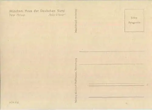 HDK590 - Peter Philippi - Beim Krämer - Verlag Heinrich Hoffmann Strassburg