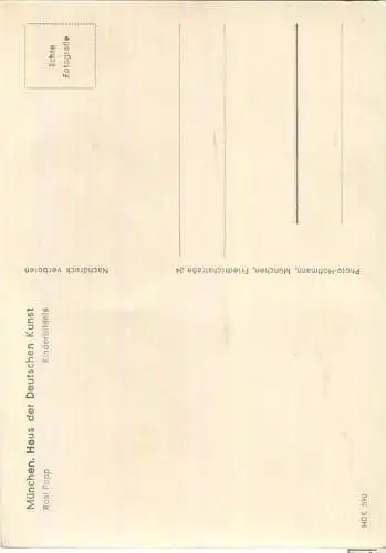 HDK590 - Rosl Popp - Kinderbildnis - Verlag Heinrich Hoffmann München