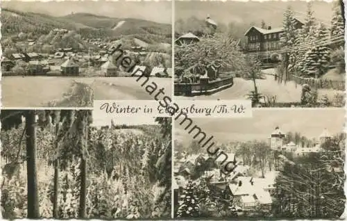 Elgersburg - Foto-AK - Verlag R. Bechstein Ilmenau gel. 1959