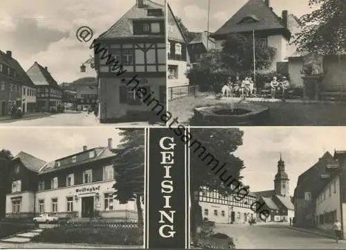 Geising - Foto-AK Grossformat - Verlag R. Kallmer Zwickau