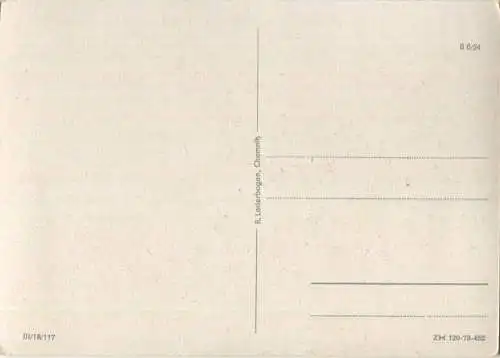 Bansin - Steilküste - AK-Grossformat - Verlag R. Lederbogen Chemnitz