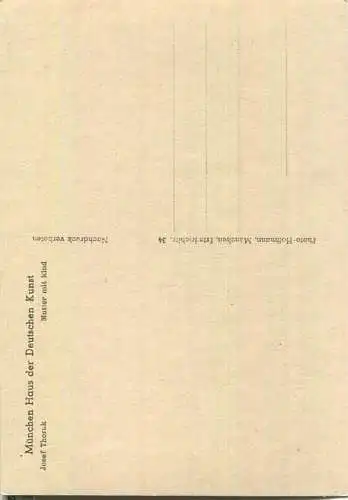 HDK - Josef Thorak - Mutter mit Kind - Verlag Heinrich Hoffmann München