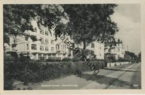 Bansin - Strandstrasse - Verlag Erhard Neubert Karl-Marx-Stadt