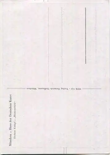 HDK154 - Herbert Kampf - Blumenstück - Verlag Heinrich Hoffmann München