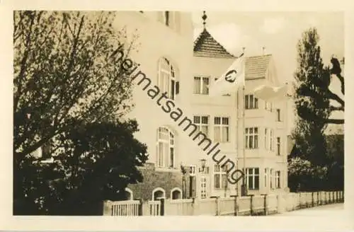 Bansin - FDGB-Ferienheim Aufbau - Foto-AK 50er Jahre - Thüringer Volksverlag Weimar