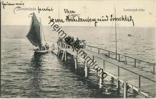 Swinoujscie - Swinemünde - Landungsbrücke