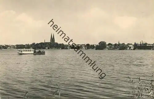 Neuruppin - Blick über den See - Foto-AK Handabzug - Verlag Rotophot Bestensee
