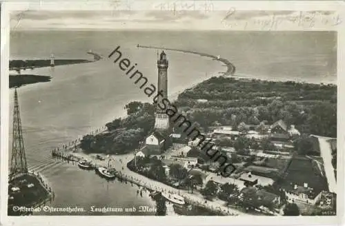 Swinoujscie - Swinemünde - Fliegeraufnahme - Foto-Ansichtskarte - Verlag Klinke & Co. Berlin