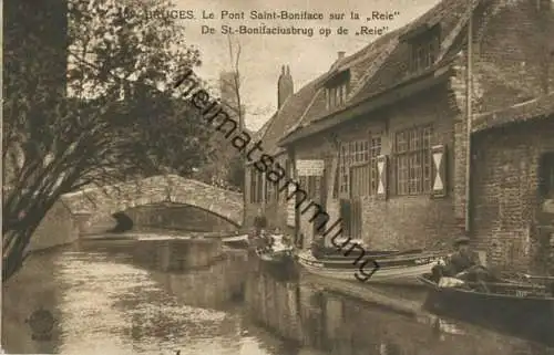 Bruges - Le Pont Saint-Boniface sur la Reie