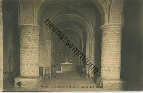 Bruges - La Chapelle de St-Basile