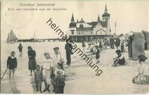 Swinoujscie - Swinemünde - Damenbad - Verlag Arthur Schürer & Co. Berlin