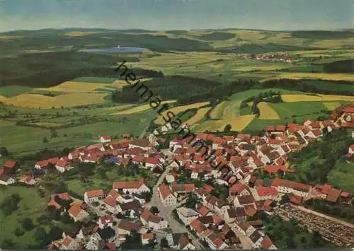 Tännesberg - Luftbild - Blick auf Hochspeicher und Grossenschwand - AK Grossformat - Verlag Foto-Kraus Pleystein