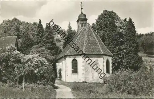 Amorbach - Amorsbrunn - Foto-AK - Verlag M. Fahs Amorbach gel. 1959