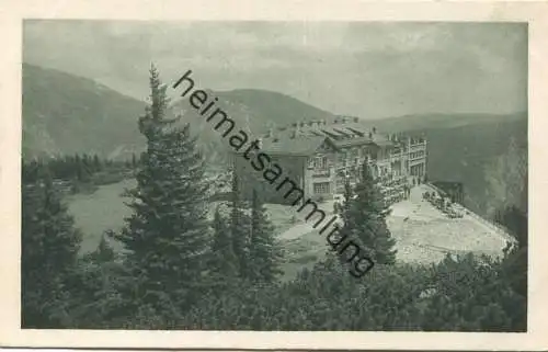 Raxbahn - Bergstation 20er Jahre - Scholle-Verlag