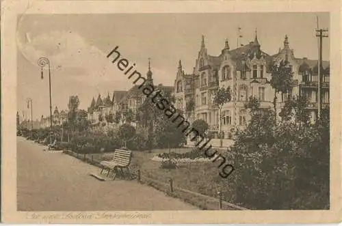 Swinoujscie - Swinemünde - Promenade - Verlag Julius Simonsen Oldenburg