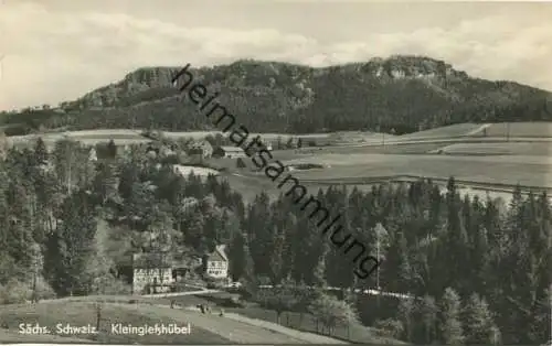 Kleingießhübel - Foto-AK - Verlag A. & R. Adam Dresden gel. 1956