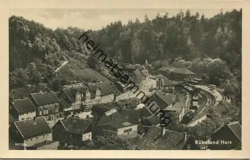 Rübeland - Foto-AK - Verlag E. Riehn Wernigerode gel. 1961