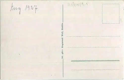 Swinoujscie - Swinemünde - Ostmole - Verlag Siegmund Weil Stettin