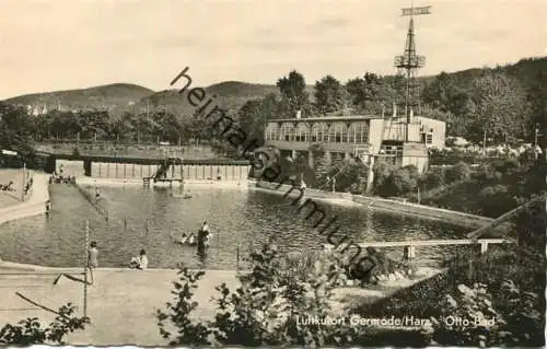 Gernrode - Otto-Bad - Foto-AK - Verlag Otto Diederichs Halberstadt
