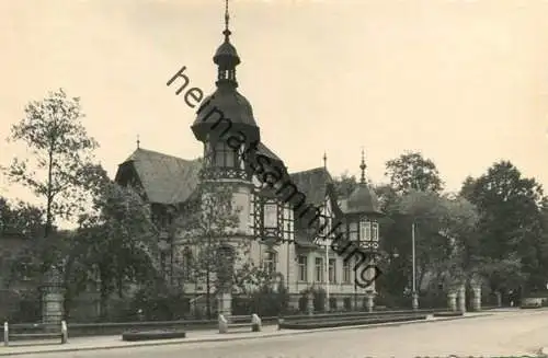 Gernrode - Thomas Münzer Heim - Foto-AK - HO-Fotolabor Quedlinburg
