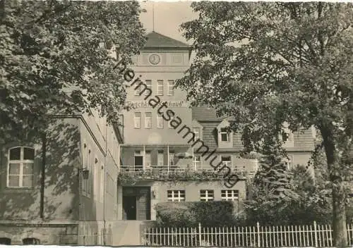 Bad Wilsnack - Puschkin-Kurhaus - Foto-AK Grossformat - Verlag Gebr. Garloff Magdeburg gel. 1961