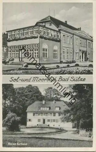 Bad Sülze - Kurhaus - Verlag Bruno Scholz Ebersbach - gel. 1958