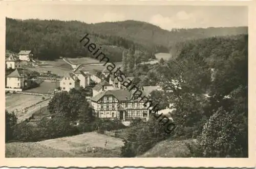 Unkeroda - Café und Konditorei Meyer Inhaber Paul Kramer - Foto-AK - Verlag Straub & Fischer Meiningen gel. 1957