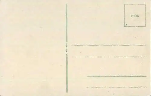 Basel - Wettsteinbrücke mit Klein-Basel - Verlag G. Metz Basel