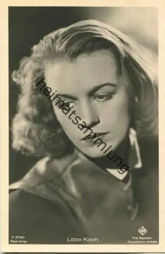 Lotte Koch - Ross-Verlag A 2719/1