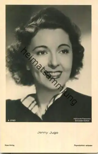 Jenny Jugo - Ross-Verlag A 2715/1