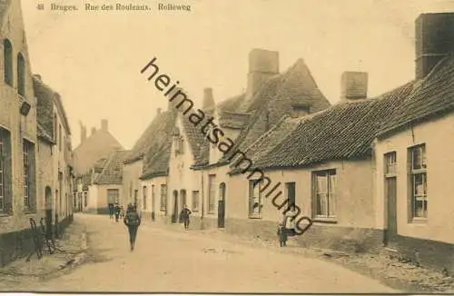 Bruges - Rue des Rouleaux - Rolleweg