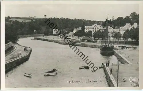 Lannion - Le port - Foto-AK - Verlag C.A.P. Paris