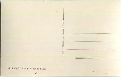 Lannion - La vallee du Legue - Foto-AK - Verlag C.A.P. Paris