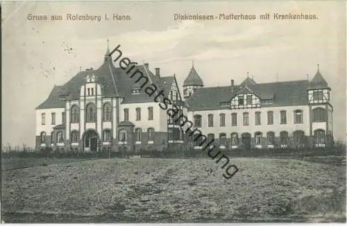 Rotenburg in Hannover - Diakonissen-Mutterhaus mit Krankenhaus - Verlag Atelier Müller Rotenburg