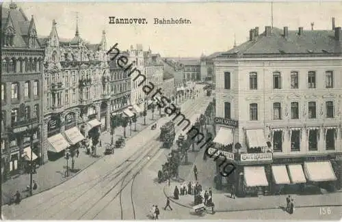 Hannover - Bahnhofstrasse - Cafe Kasten