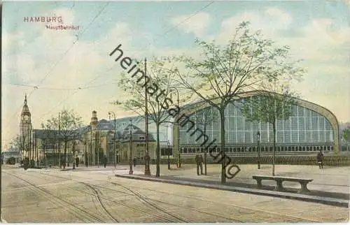 Hamburg - Hauptbahnhof - Verlag Dr. Trenkler & Co Hamburg