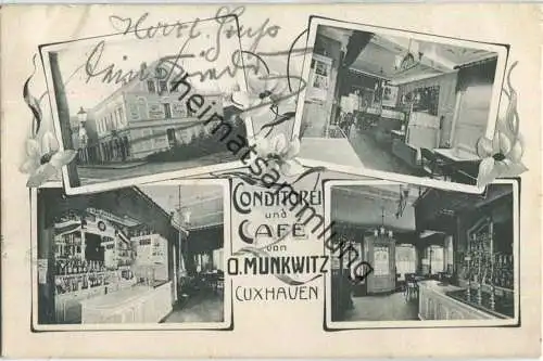 Cuxhaven - Conditorei und Cafe O. Munkwitz - ohne Verlagsangabe