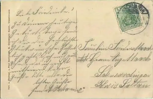 Visselhövede - Bahnhofstrasse - Verlag Paul Schroeder G. Gronemann Nachf. Visselhövede