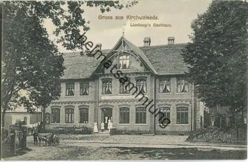 Kirchwalsede - Lienhoop's Gasthaus - Verlag Gerh. Müller Rotenburg
