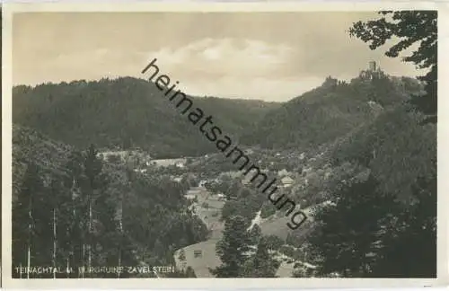 Zavelstein - Teinachtal - Foto-AK ca. 1930 - Verlag H. Fuchs Calw