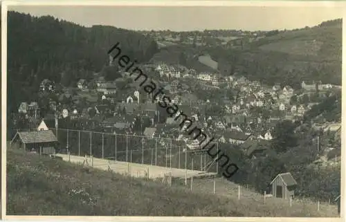 Calw - Tennisplatz Reichert an der Brück - Foto-AK ohne Verlagsangabe ca. 1930
