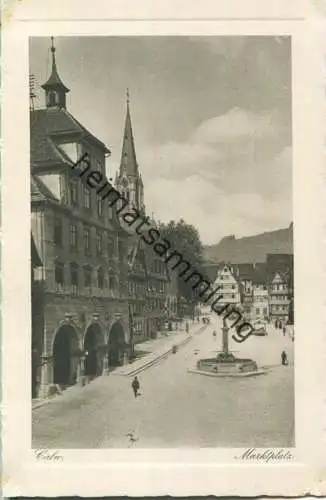 Calw - Marktplatz - Verlag Fr. Häussler Calw