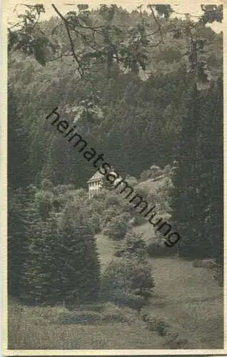Hirsau - Gaststätte und Fremdenheim Bleiche im Schweinbachtal im Schwarzwald - Foto-AK ohne Verlagsangabe ca. 1930