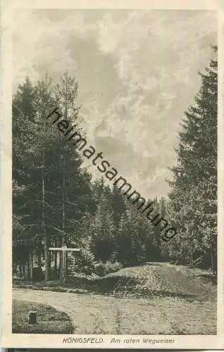 Königsfeld - Am roten Wegweiser - Verlag W. Seiler Königsfeld