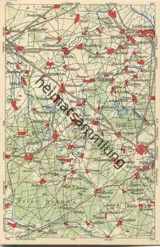 Wona-Landkarten-Ansichtskarte 674 - Lübbenau - Verlag Wona Königswartha