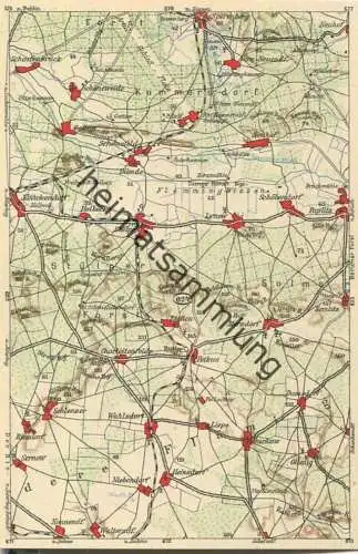 Wona-Landkarten-Ansichtskarte 624 - Sperenberg - Verlag Wona Königswartha